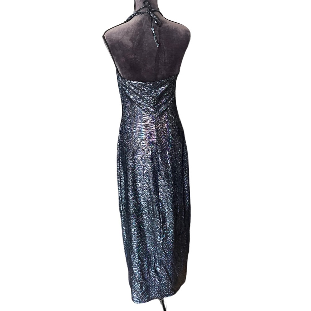 Shimmery Mermaid Halter Dress‎ - Picture 5 of 5